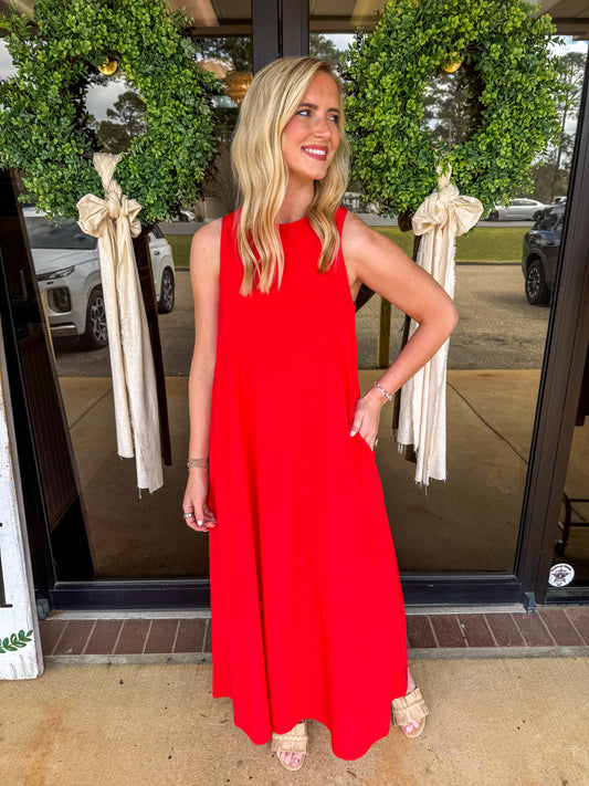 Cherry Tea Time Midi