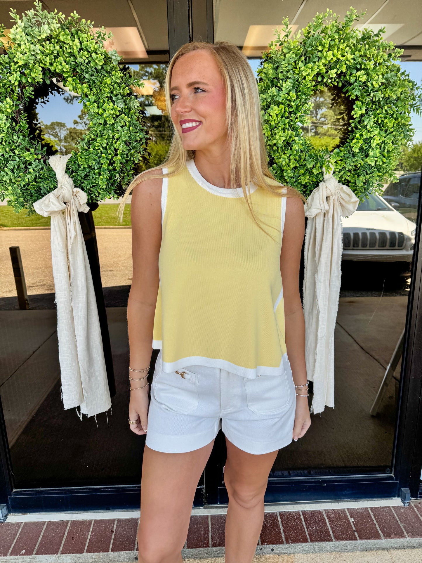 Lemon Line Top