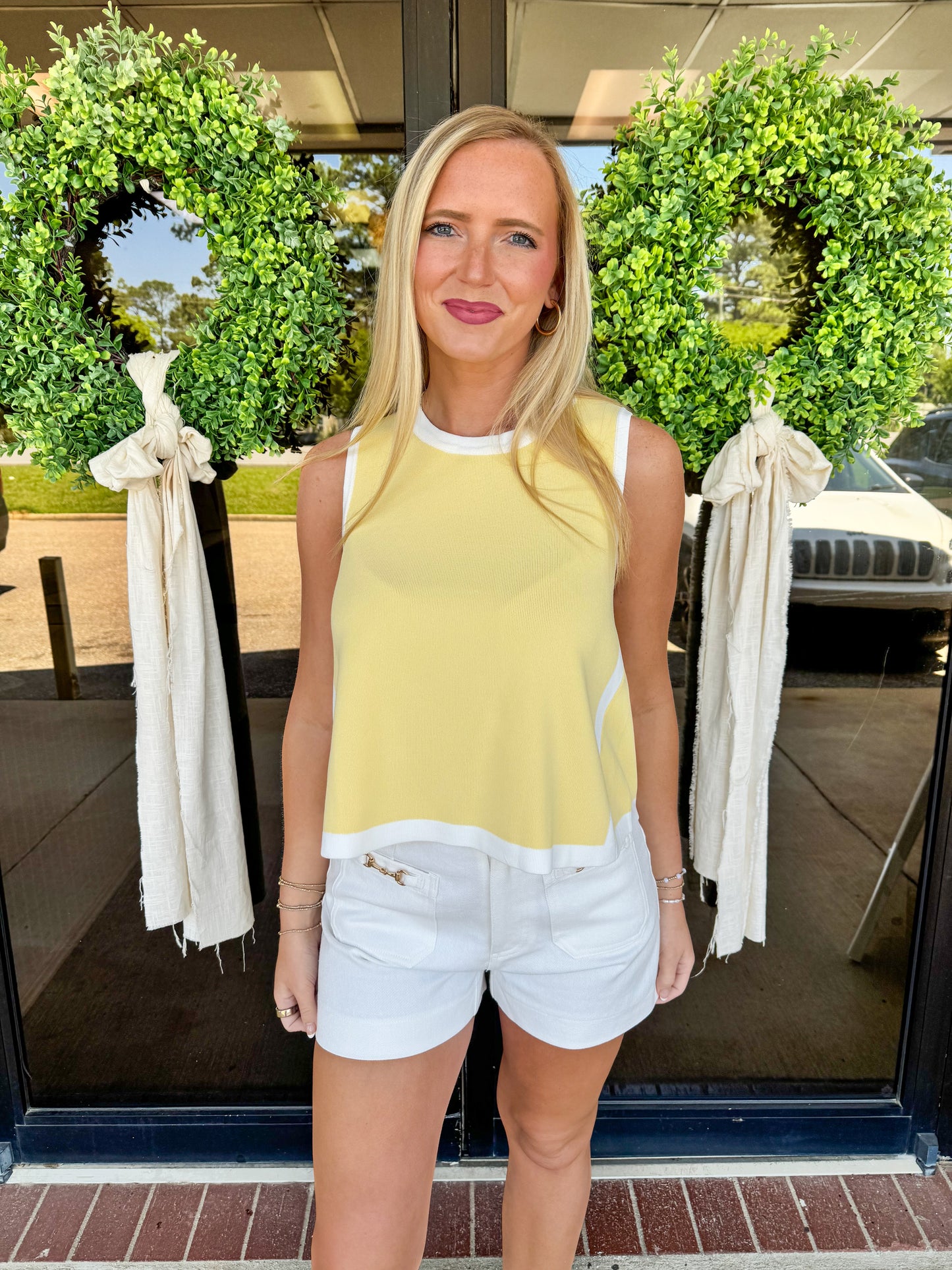 Lemon Line Top