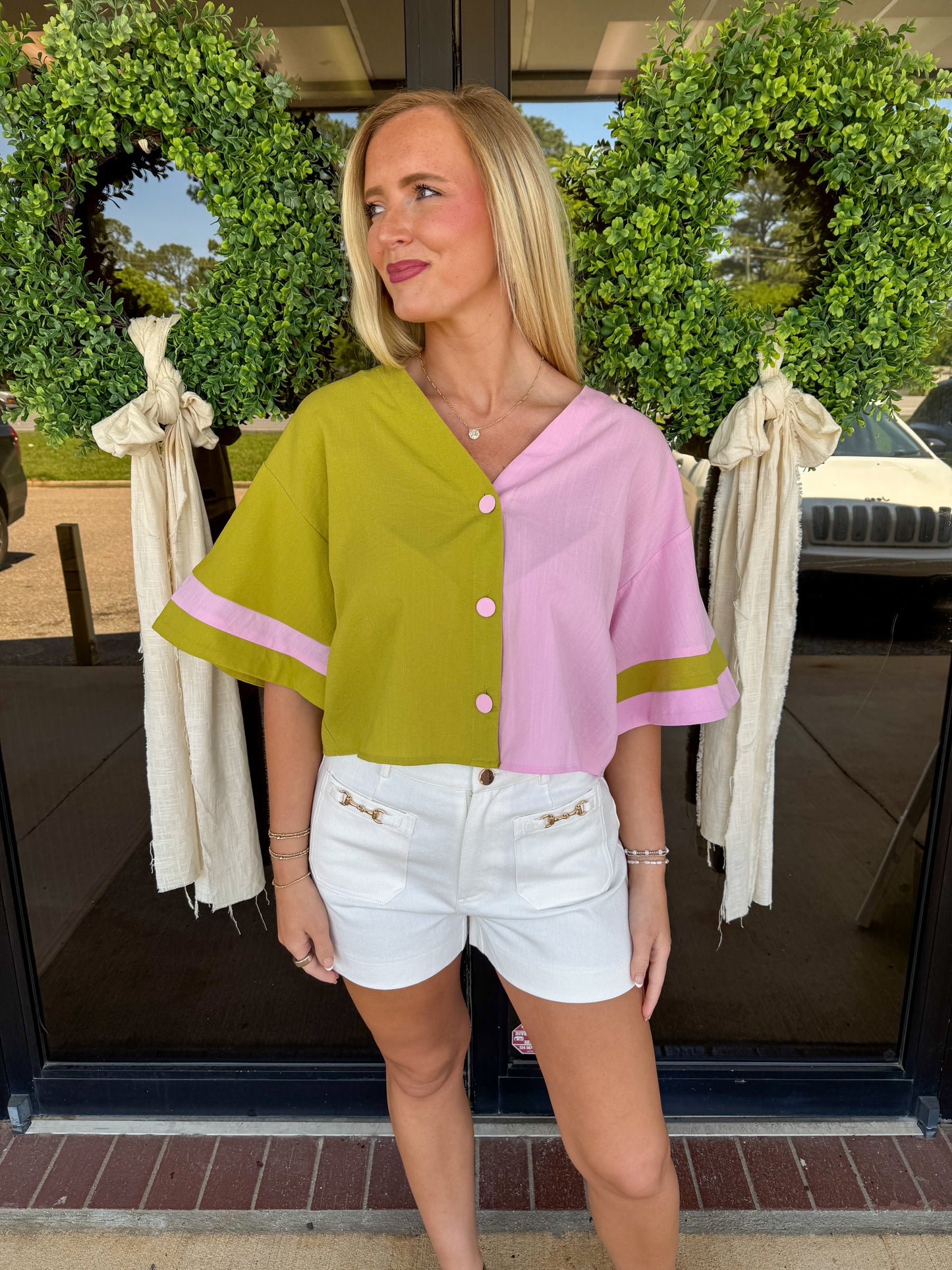 Kiwi Twist Top